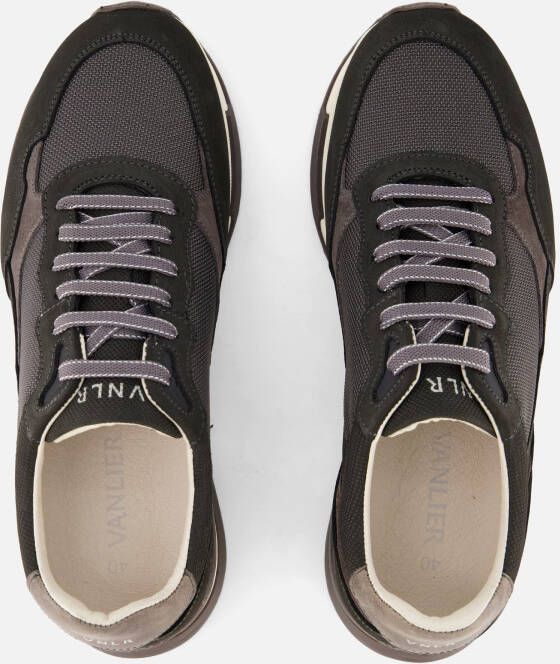 Van Lier Sneakers grijs Nubuck