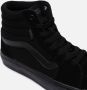 Vans Sk8-Hi Heren Schoenen Black Leer Textil 5 Foot Locker - Thumbnail 12