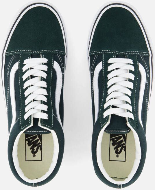 Vans Old Skool Sneakers groen Textiel