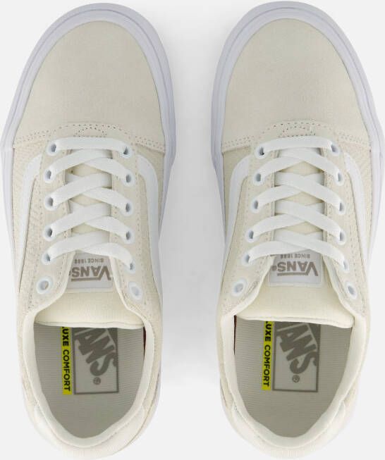 Vans Ward Deluxe Sneakers beige Canvas Schoenen.nl