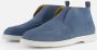 Vertice Instappers blauw Suede - Thumbnail 2