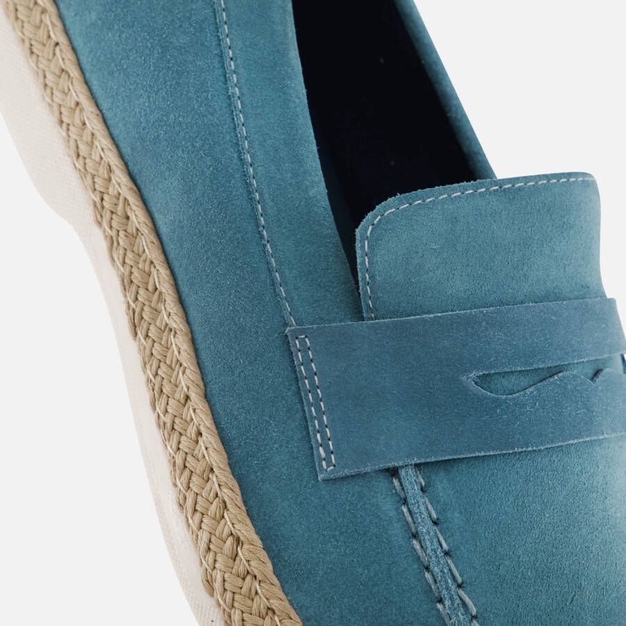 Vertice Instappers blauw Suede