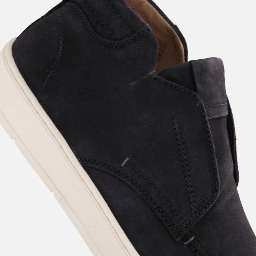 Vertice Instappers blauw Suede