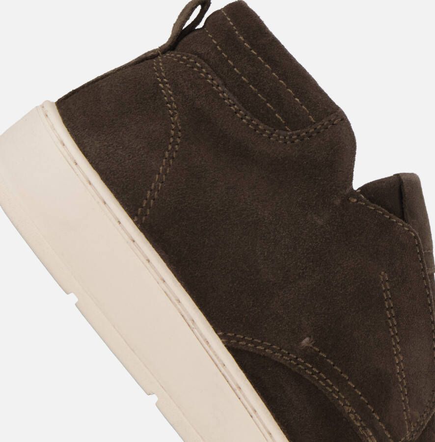 Vertice Instappers bruin Suede