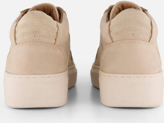 Vertice Veterschoenen beige Leer