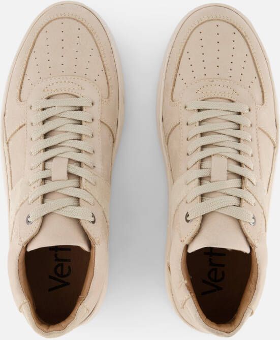 Vertice Veterschoenen beige Leer