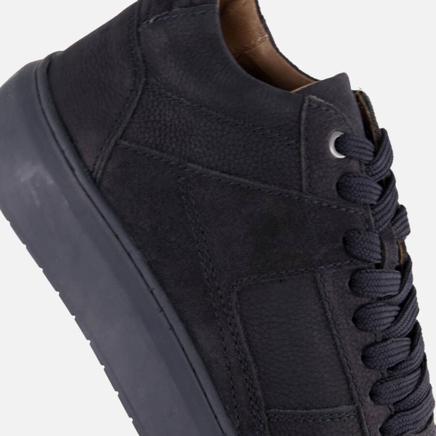 Vertice Veterschoenen blauw Leer