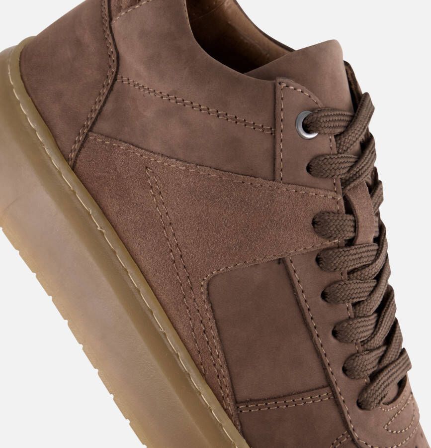 Vertice Veterschoenen bruin Leer