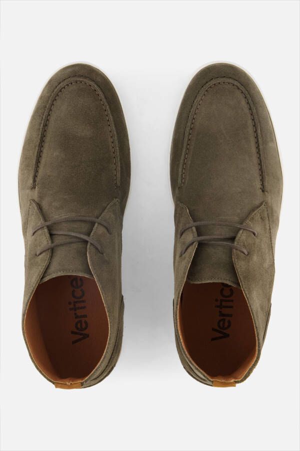 Vertice Veterschoenen groen Suede