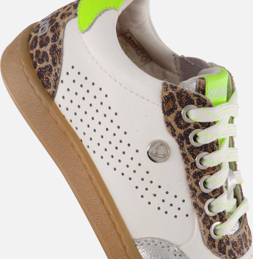VINGINO Animal Sneakers zilver Leer