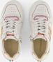 VINGINO Odette Low leren sneakers wit goud Meisjes Leer Meerkleurig 33 - Thumbnail 5