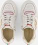 VINGINO Odette Low leren sneakers wit goud Meisjes Leer Meerkleurig 26 - Thumbnail 6