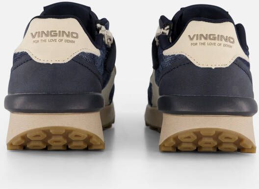 VINGINO Denim Sneakers blauw Leer
