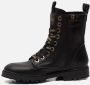 VINGINO Eva High veterboots zwart Imitatieleer Effen 30 - Thumbnail 9