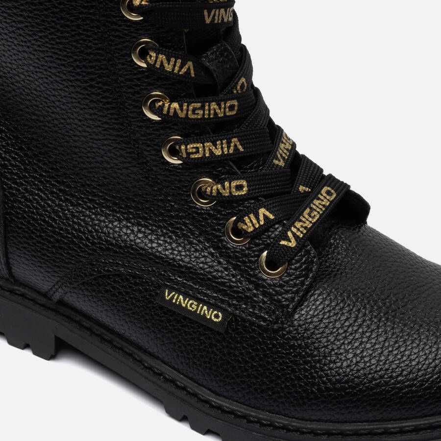 VINGINO Eva High Veterboots zwart Synthetisch