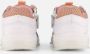 VINGINO Fenna II leren sneakers wit roze Meisjes Leer Meerkleurig 30 - Thumbnail 5