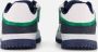 VINGINO Kevin leren sneakers groen wit Jongens Leer Meerkleurig 28 - Thumbnail 10