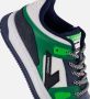 VINGINO Kevin leren sneakers groen wit Jongens Leer Meerkleurig 34 - Thumbnail 9