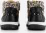 VINGINO Maxime leren sneakers zwart bruin Leer Meerkleurig 28 - Thumbnail 7