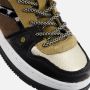 VINGINO Maxime leren sneakers zwart bruin Leer Meerkleurig 28 - Thumbnail 10