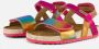 VINGINO Naomi leren sandalen roze multi Leer Meerkleurig 28 - Thumbnail 5