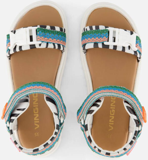VINGINO Sandalen blauw Textiel