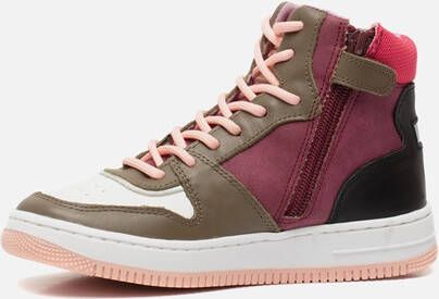 VINGINO Senne Mid sneakers roze Leer