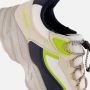 Vingino chunky sneakers ecru donkerblauw - Thumbnail 10