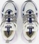 VINGINO Stef chunky leren sneakers wit blauw Jongens Leer Meerkleurig 35 - Thumbnail 9