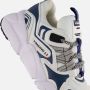 VINGINO Stef chunky leren sneakers wit blauw Jongens Leer Meerkleurig 35 - Thumbnail 11