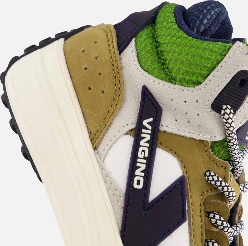 VINGINO Vito Mid Sneakers groen Leer