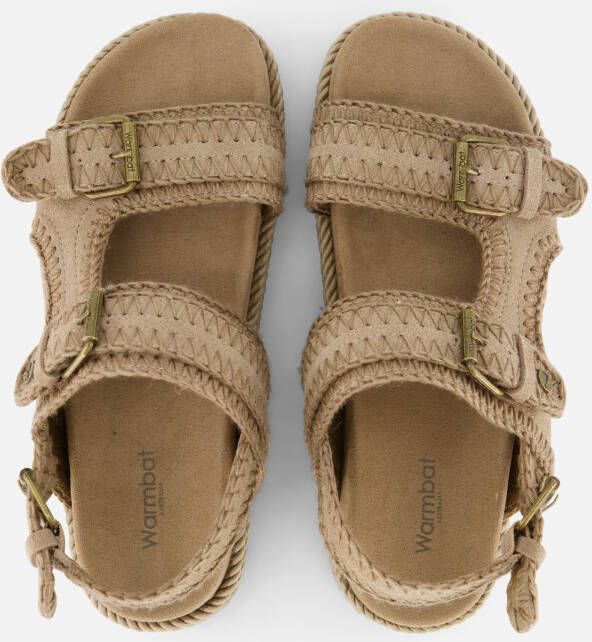 Warmbat Bokhara Sandalen beige Suede