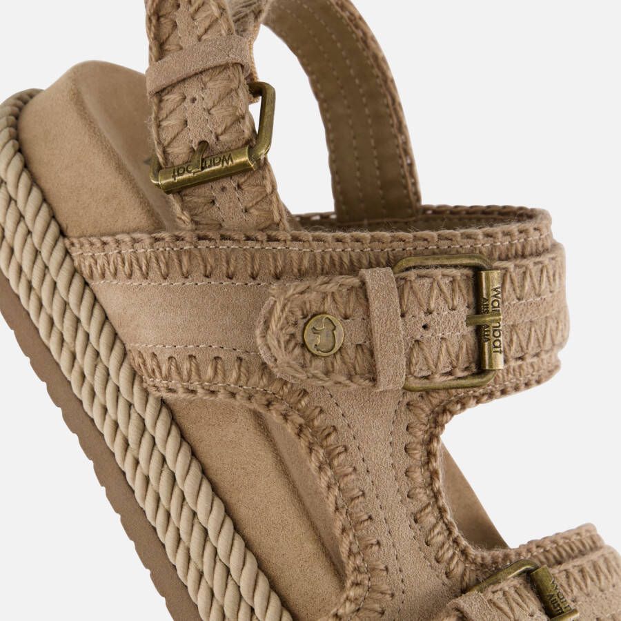 Warmbat Bokhara Sandalen beige Suede