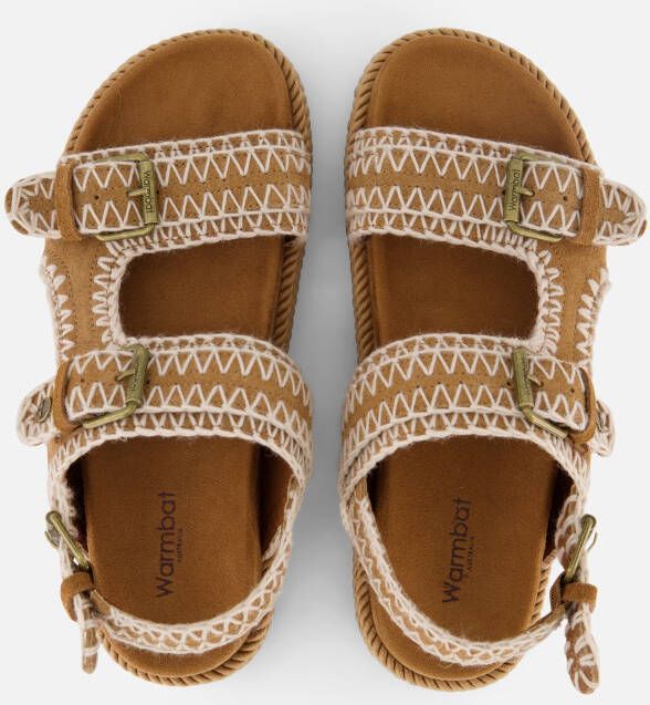 Warmbat Bokhara Sandalen cognac Suede