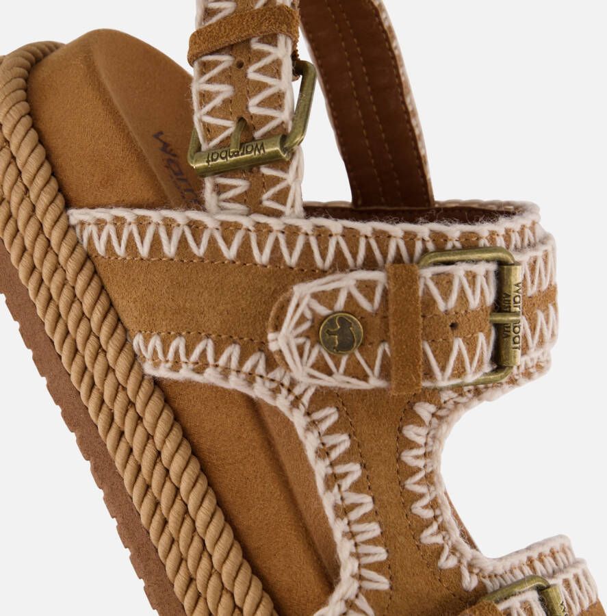 Warmbat Bokhara Sandalen cognac Suede