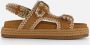 Warmbat Bokhara Sandalen cognac Suede Dames - Thumbnail 6