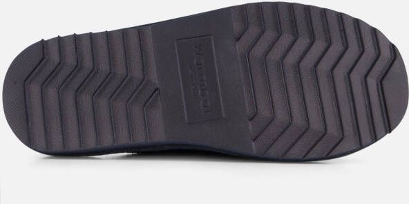 Warmbat Classic Pantoffels blauw Suede
