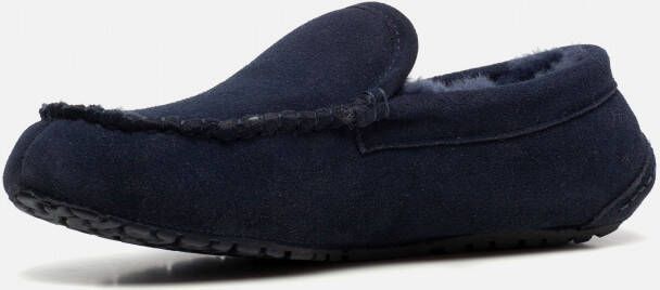 Warmbat Earlwood Pantoffels blauw Suede