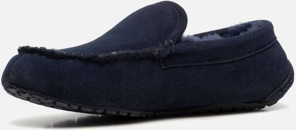 Warmbat Earlwood pantoffels blauw Suede