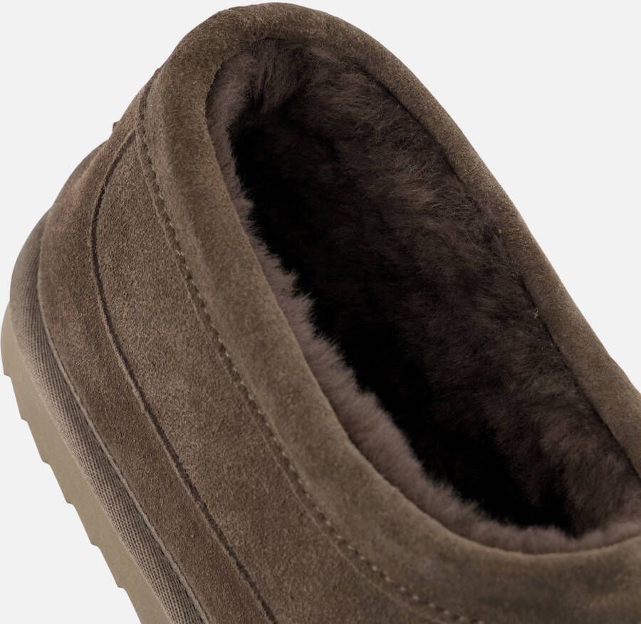 Warmbat Ebor Men Pantoffels bruin Suede