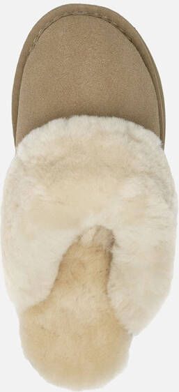 Warmbat Flurry Pantoffels bruin Suede
