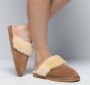 Warmbat Flurry Pantoffels cognac Suede - Thumbnail 17