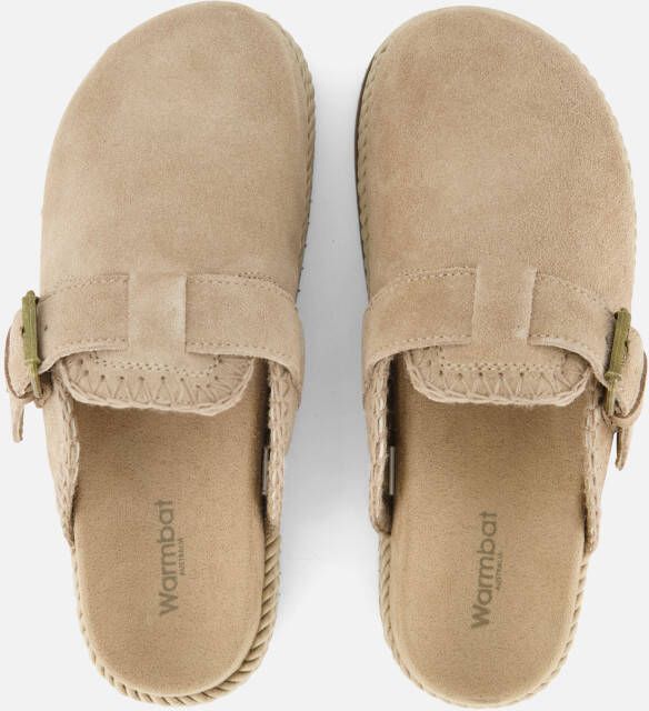 Warmbat Warrego Slippers beige Suede