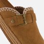 Warmbat Warrego Slippers cognac Suede Dames - Thumbnail 5