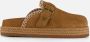 Warmbat Warrego Slippers cognac Suede Dames - Thumbnail 6