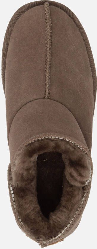 Warmbat Willow pantoffels groen Suede