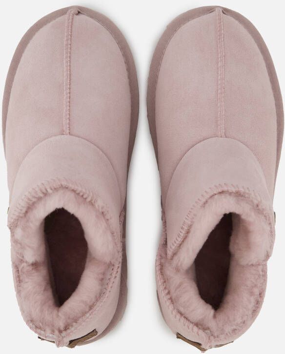 Warmbat Willow Pantoffels Roze Suede