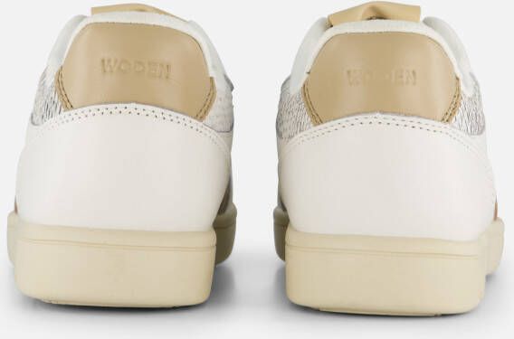 Woden Bjork Kleurblok Sneakers Beige Dames - Foto 4