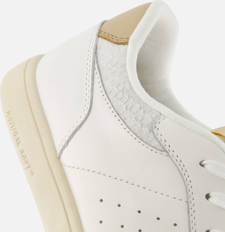Woden Bjork Kleurblok Sneakers Beige Dames - Foto 7