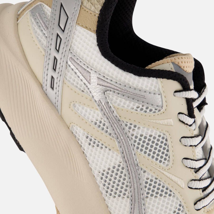 Woden Freja Runner Sneakers beige Leer